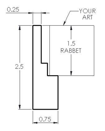 Poplar Floater Frames